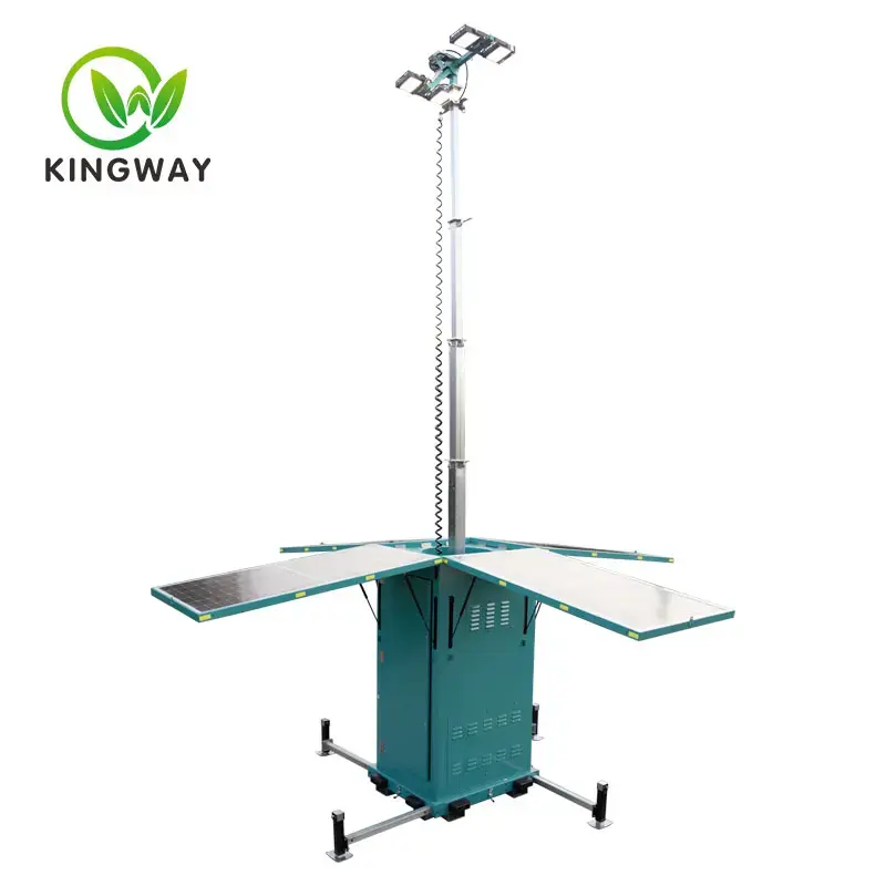 Remote Monitoring and Control of Mobile Lighting Towers