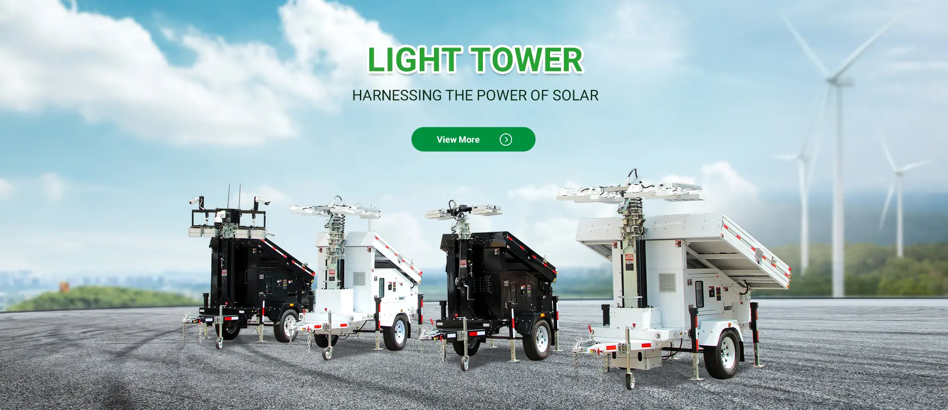 light tower banner