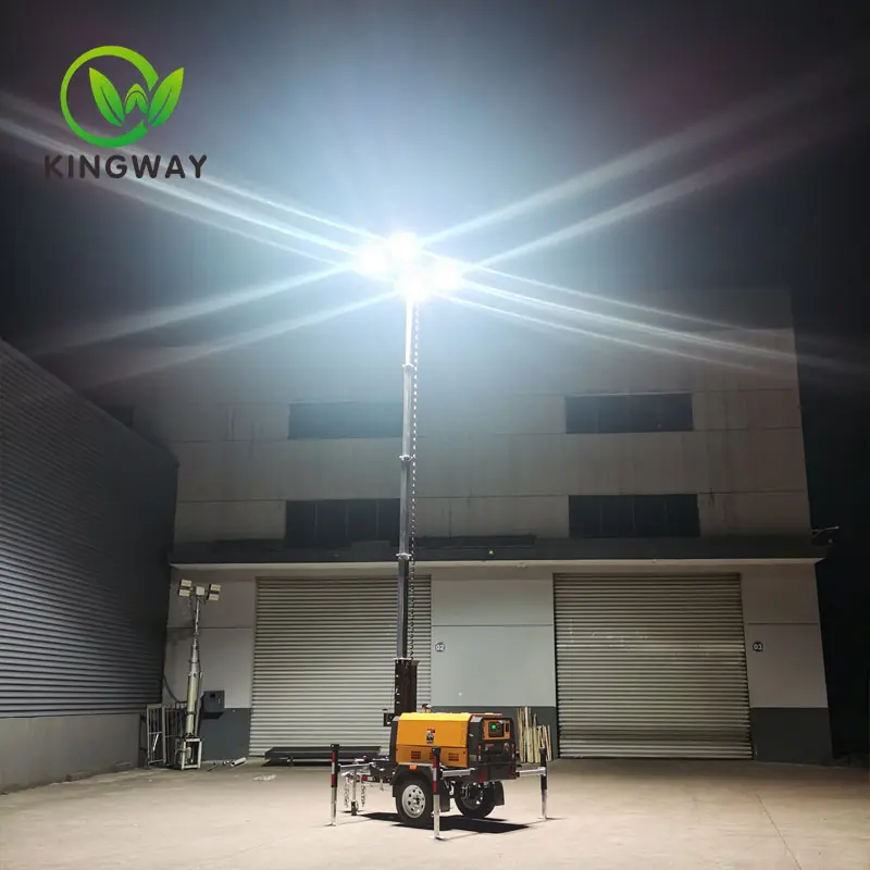 Perkins diesel generator light tower with 4x 1000W Halide Metal light.jpg