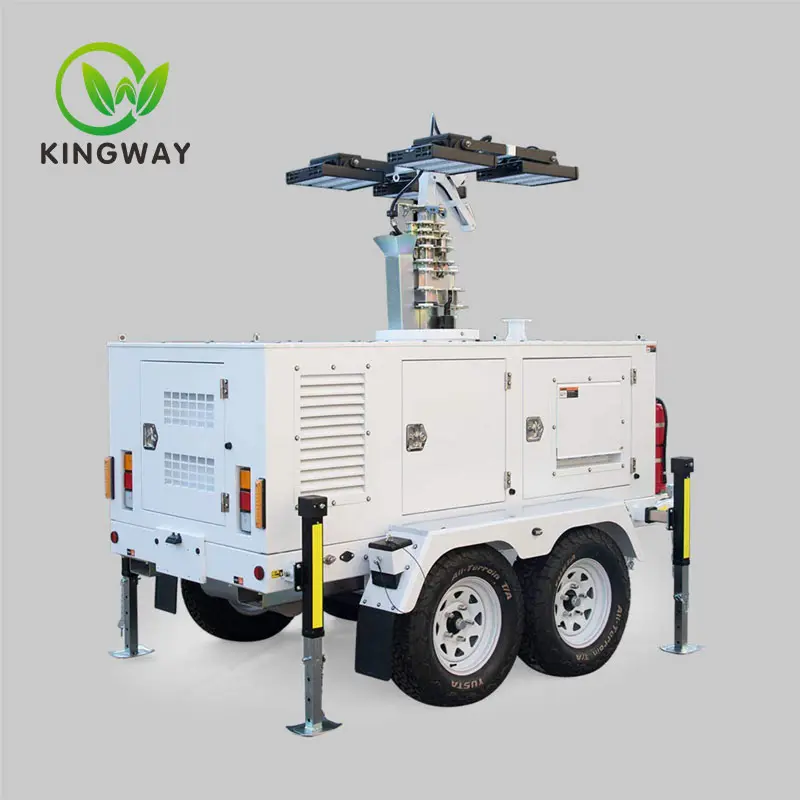 KWHT10PM4 Hybrid mobile energy storage light tower
