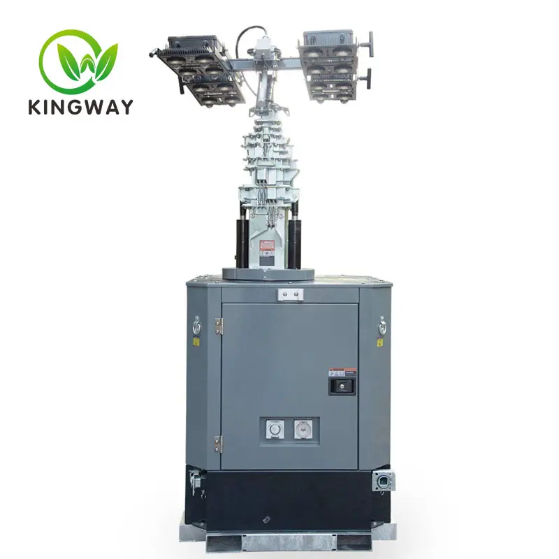 CUBE HYBRID diesel generator light tower
