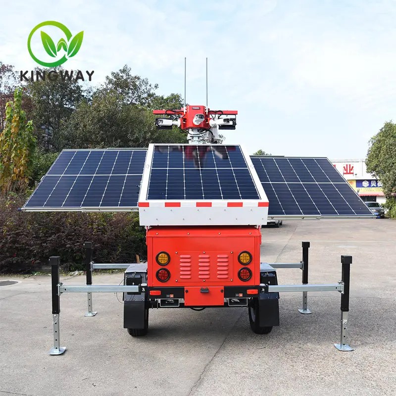 Solar Surveillance Trailer Kwst-900s