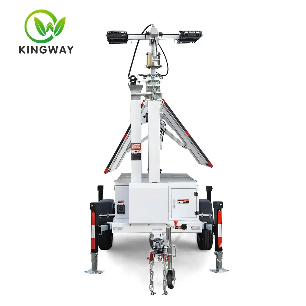 The Critical Importance of Solar Panel Efficiency in Solar-Powered Mobile Surveillance and Lighting Trailers and a Selection Guide