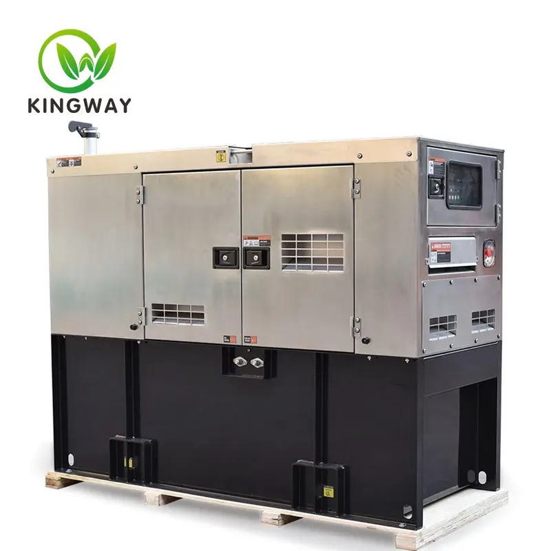 Stainless Steel Encased Diesel Generator Sets for Coastal Applications