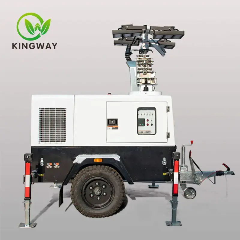 Segmentation of application scenarios of lifting hydraulic LED lighting towers