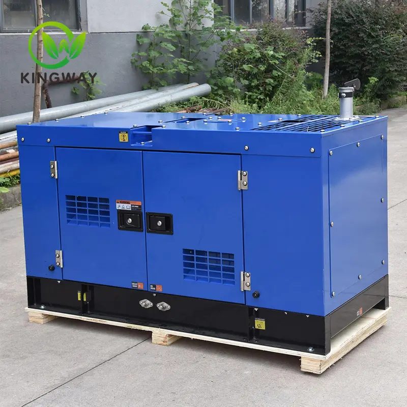 12kw 16kva waterproof silent diesel generator for home use