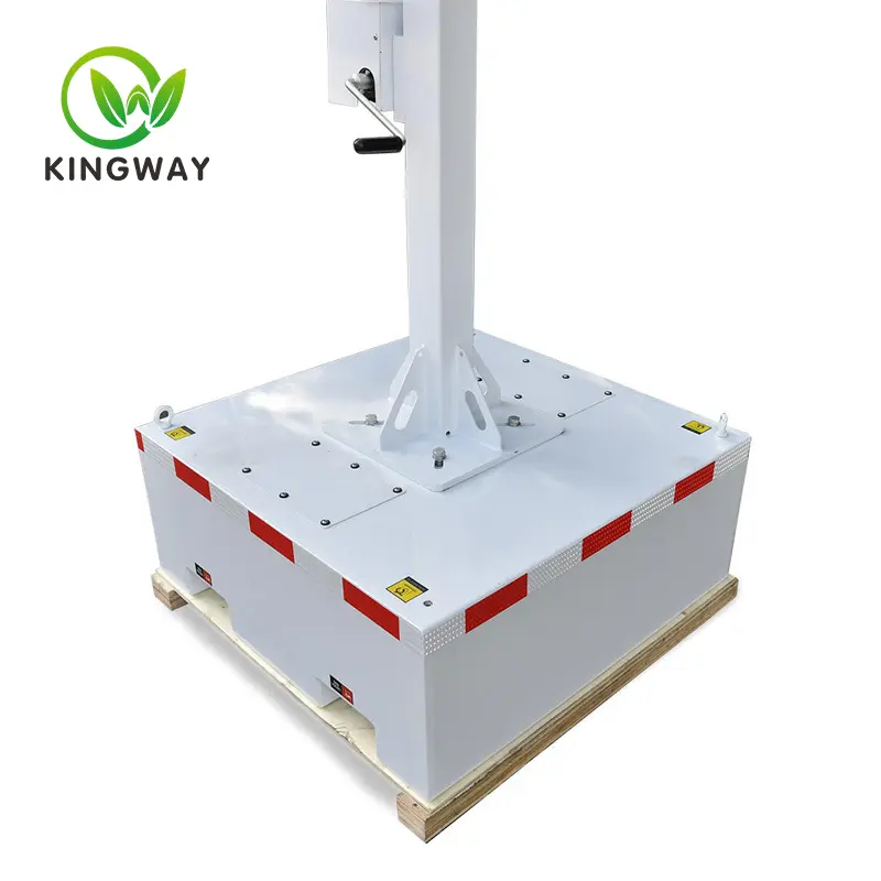 Portable Solar Monitoring Tower Simple Block