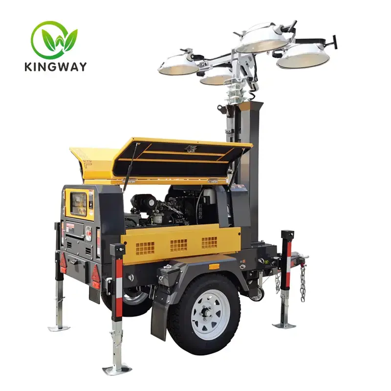 Mobile monitoring lighting trailer maintenance guide