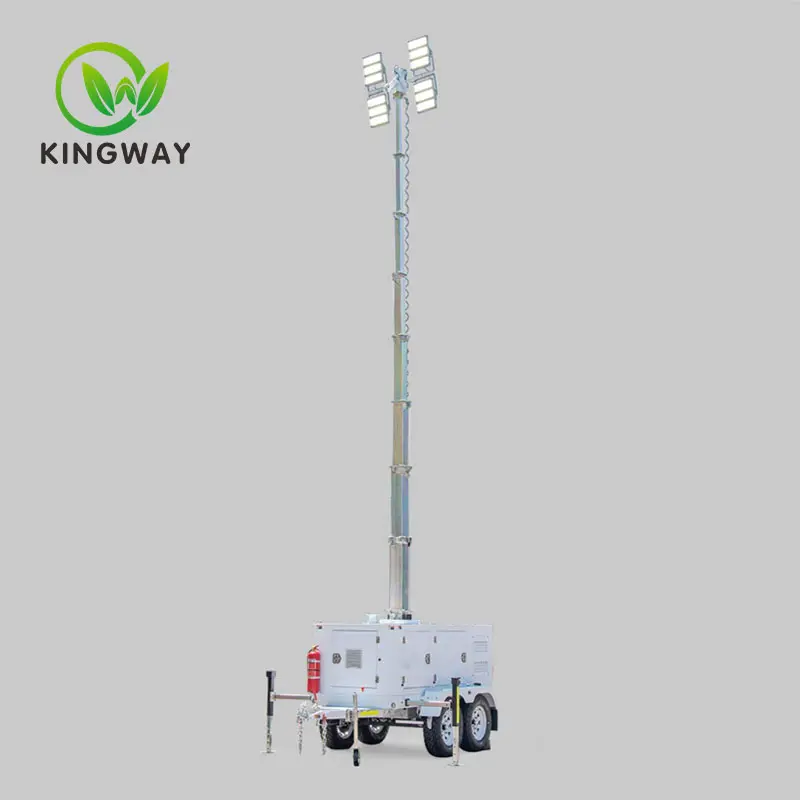 KWHT10PM4 Hybrid mobile energy storage light tower