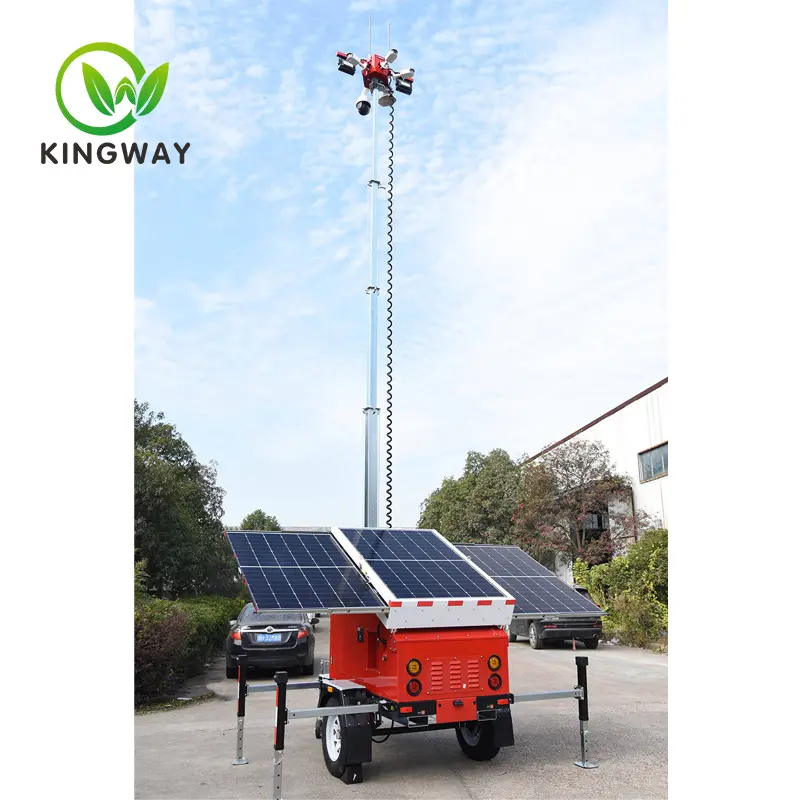 Solar Surveillance Trailer Kwst-900s