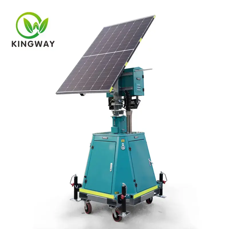 Solar-Powered Surveillance Trailers: All-Weather Intelligent Guardians in Border Security Operations