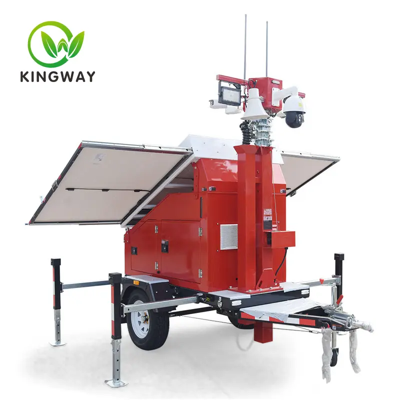 Solar Surveillance Trailer Kwst-900s